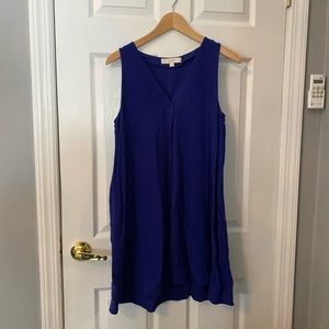 Blue LOFT dress